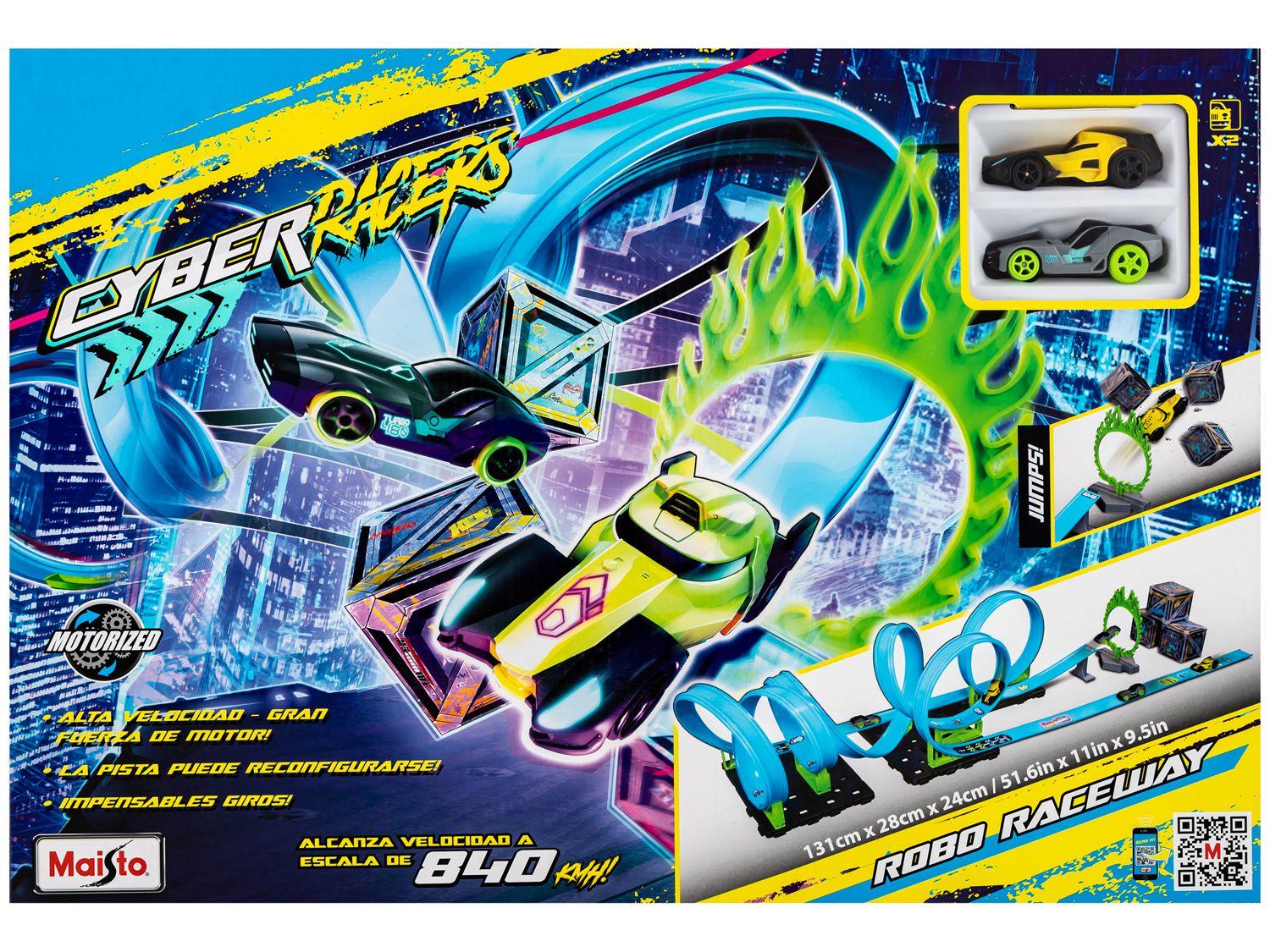 Buy Maisto Cyber Racers Dual Race Challenge | Yallatoys.com