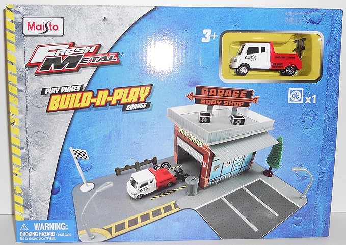 Buy Maisto Built N Play Car Garage Playset | Yallatoys.com