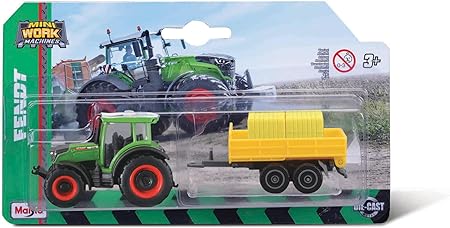 Buy Maisto Mini Work Machines Tractor W Trailer Diecast Metal  Collectible Vehicles (Sold Separately Subjected to Availability) | Yallatoys.com