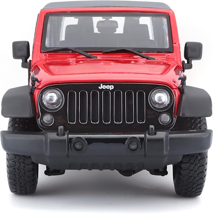 Buy Maisto 1:18 2014 Jeep Wrangler Diecast Vehicle (Colors May Vary) | Yallatoys.com