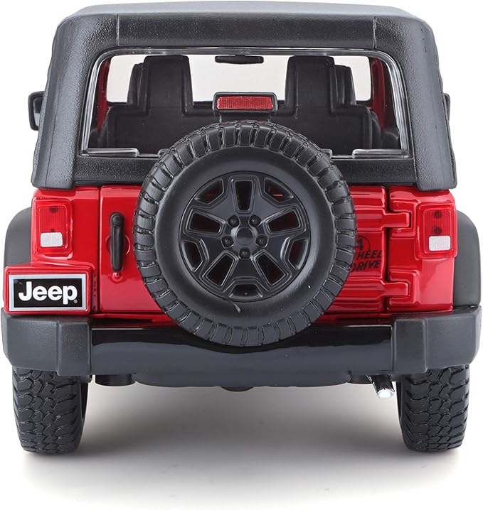 Buy Maisto 1:18 2014 Jeep Wrangler Diecast Vehicle (Colors May Vary) | Yallatoys.com