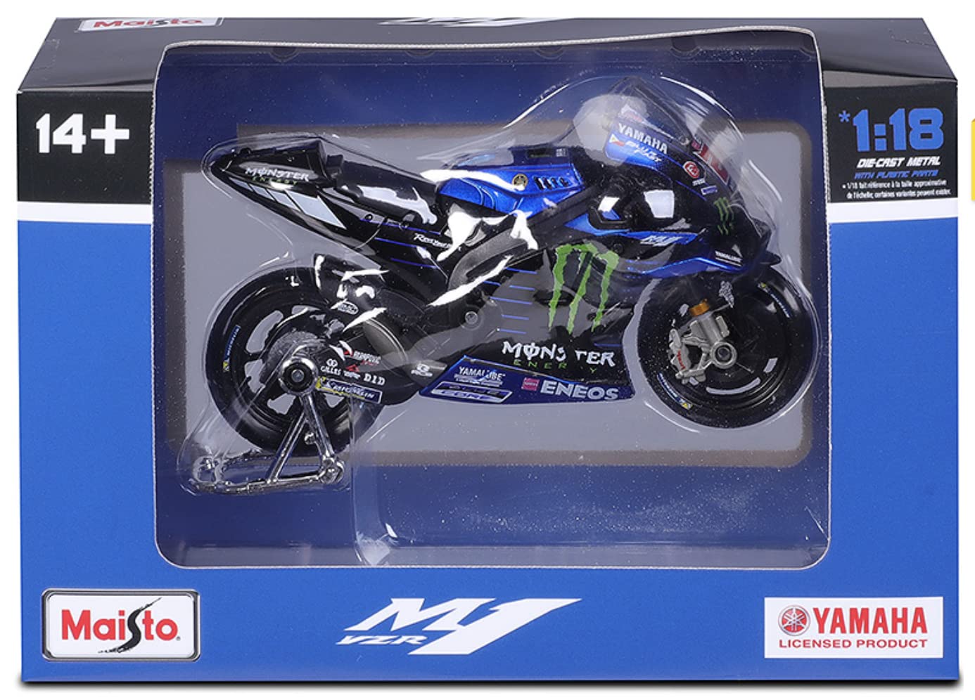 Buy Maisto Yamaha Compatible with Moto GP 2022 Factory Racing Team Sports Bike | Yallatoys.com