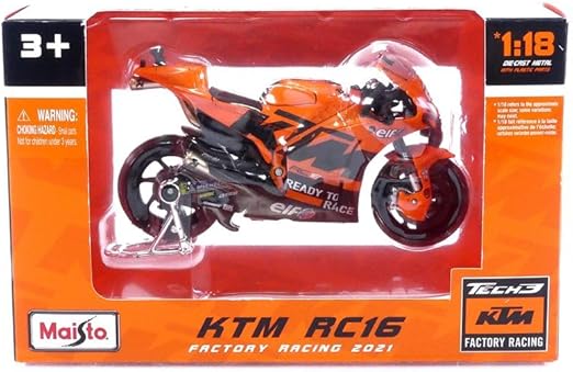 Buy Maisto Racing Compatible with KTM RC16 | Yallatoys.com