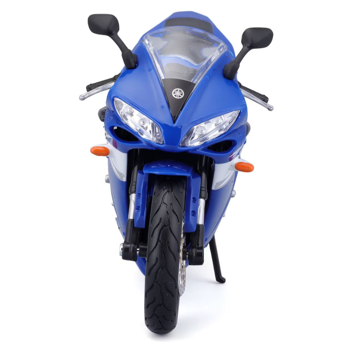 Buy Maisto 1/18 Motorcycle with Stand Yamaha YZF-R1 Blue | Yallatoys.com