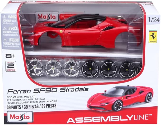 Buy Maisto Assembly Line Ferrari Sf90 Stradale Car | Yallatoys.com