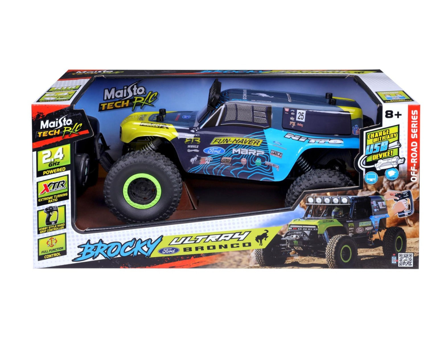 Buy Maisto Remote Control Ford Brocky Ultra 4 Bronco | Yallatoys.com