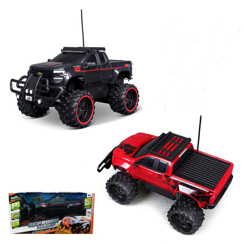 Buy Maisto Off Road Chevrolet Silverado Remote Control 82706 (Sold Separately Subject to Availability) | Yallatoys.com