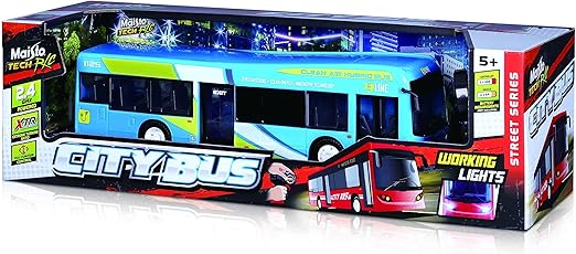 Buy Maisto Tech City Bus Remote Control with Light and Automatic Doors | Yallatoys.com