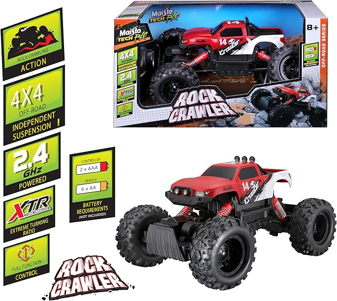 Buy Maisto Tech Remote Control Rock Crawler | Yallatoys.com