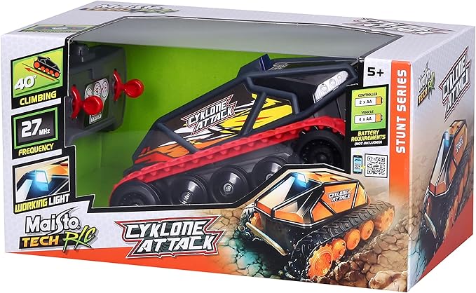 Buy Maisto Tech Remote Control Cyklone Attack (Sold Separately Subject To Availability) | Yallatoys.com