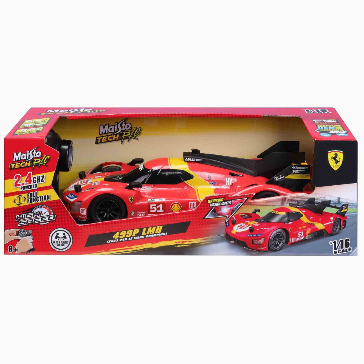 Buy Maisto Remote ControllCa r Ferrari 499P 2023 | Yallatoys.com