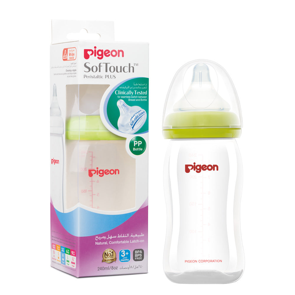 Pigeon Plastic Bottle Wn  240 Ml Pigeon Yallatoys