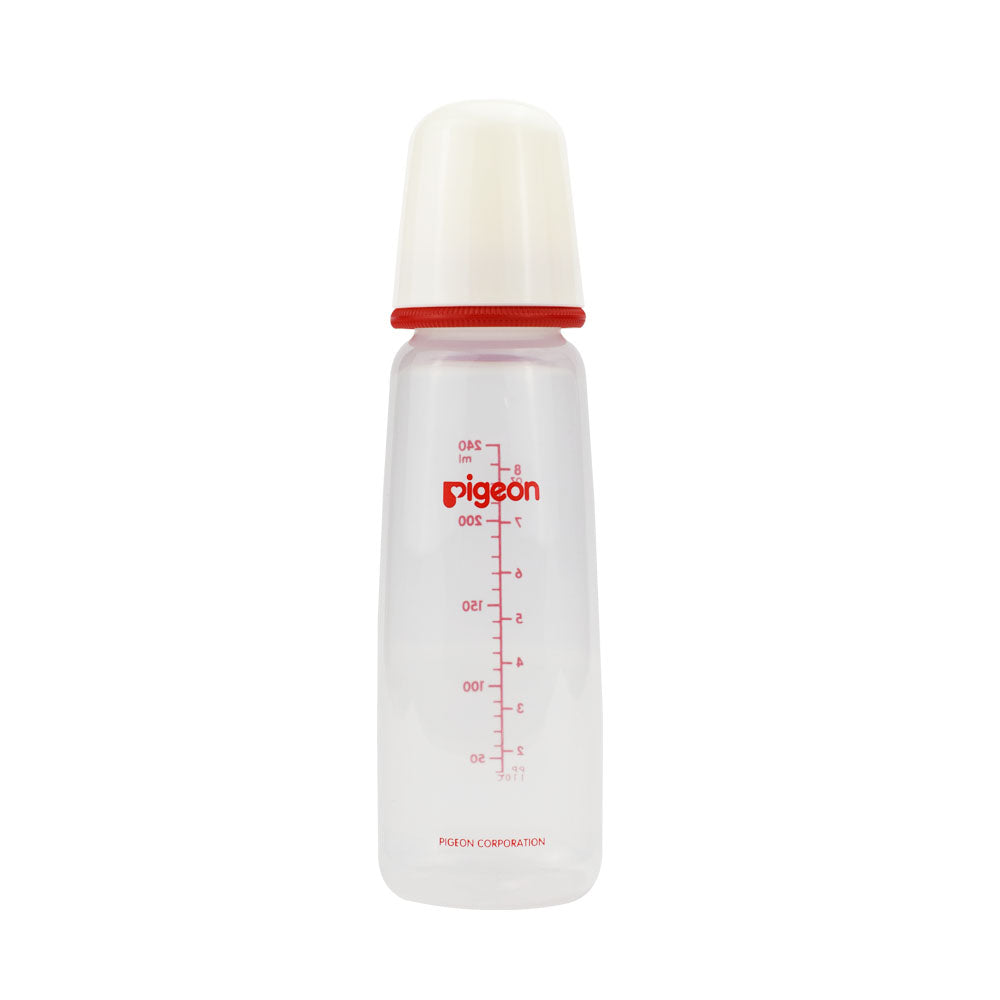 Pigeon Plastic Bottle Sn White 240 Ml Pigeon Yallatoys