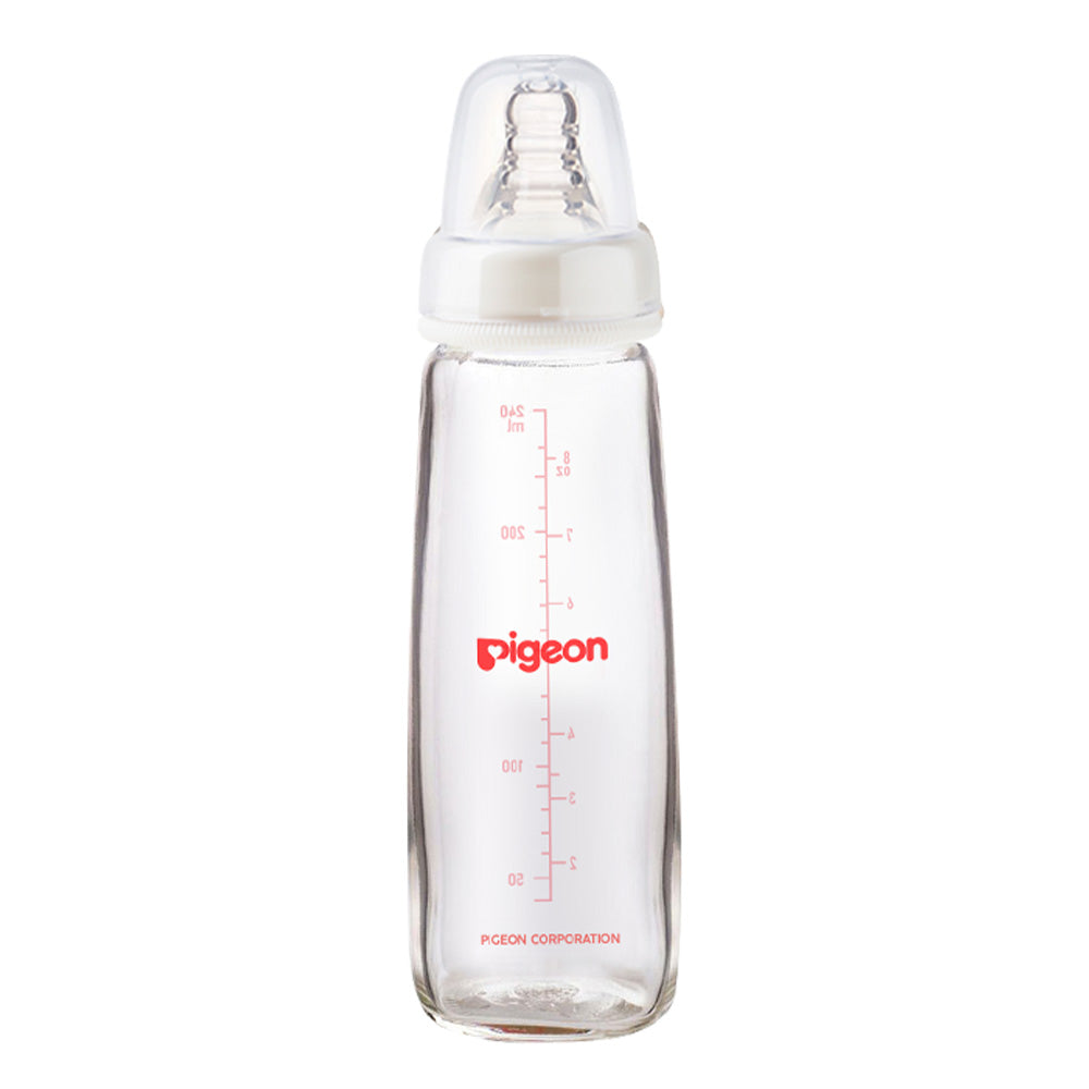 Pigeon Glass Bottle Sn Clear 240 Ml Pigeon Yallatoys