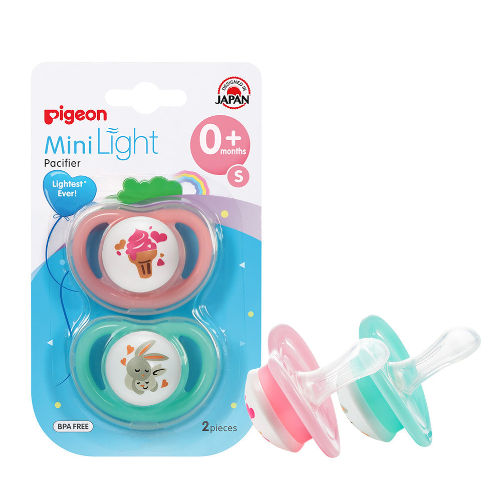 Pigeon Minilight Pacifier Double S  Girl Ice Cream & Rabbit Pigeon Yallatoys