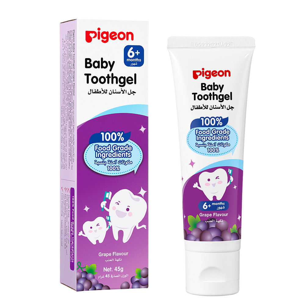 Pigeon Baby Toothgel 45Gm Grapes Pigeon Yallatoys