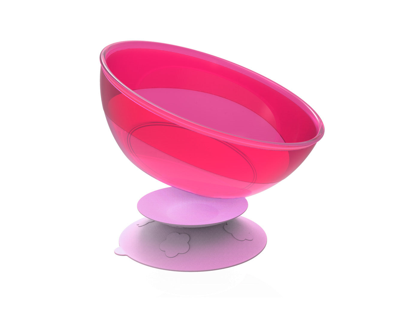 Kidsme Stay In Place With Bowl Set Purple Stay In Place  Pink Bowl Kidsme Yallatoys
