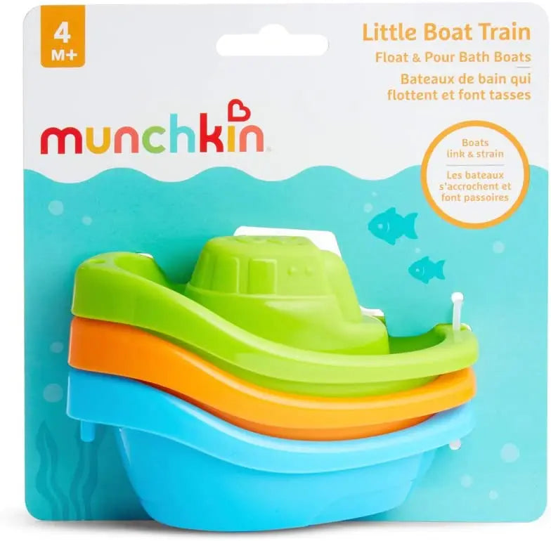 Munchkin Little Boat Train 3Pk Munchkin Yallatoys