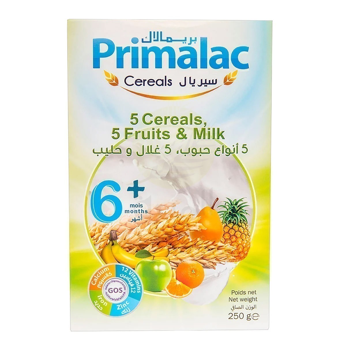 Primalac 5 Cereals 5Fruits &Mlk250G Primalac Yallatoys