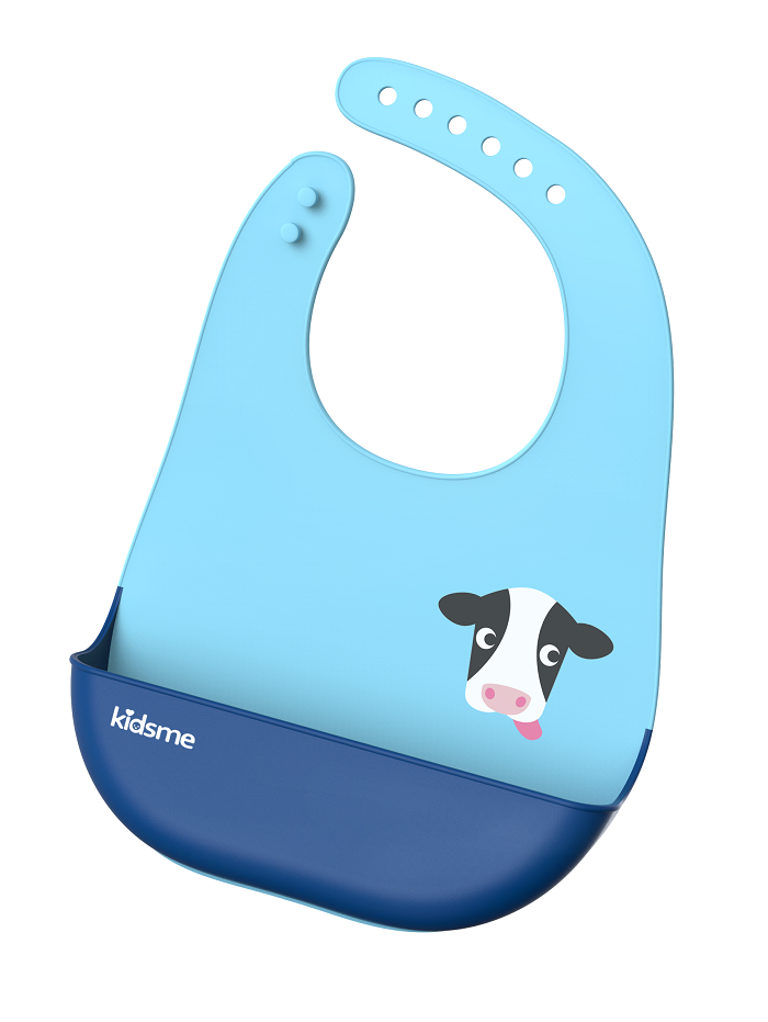 Kidsme Easy Clean Bib Aquamarine Kidsme Yallatoys
