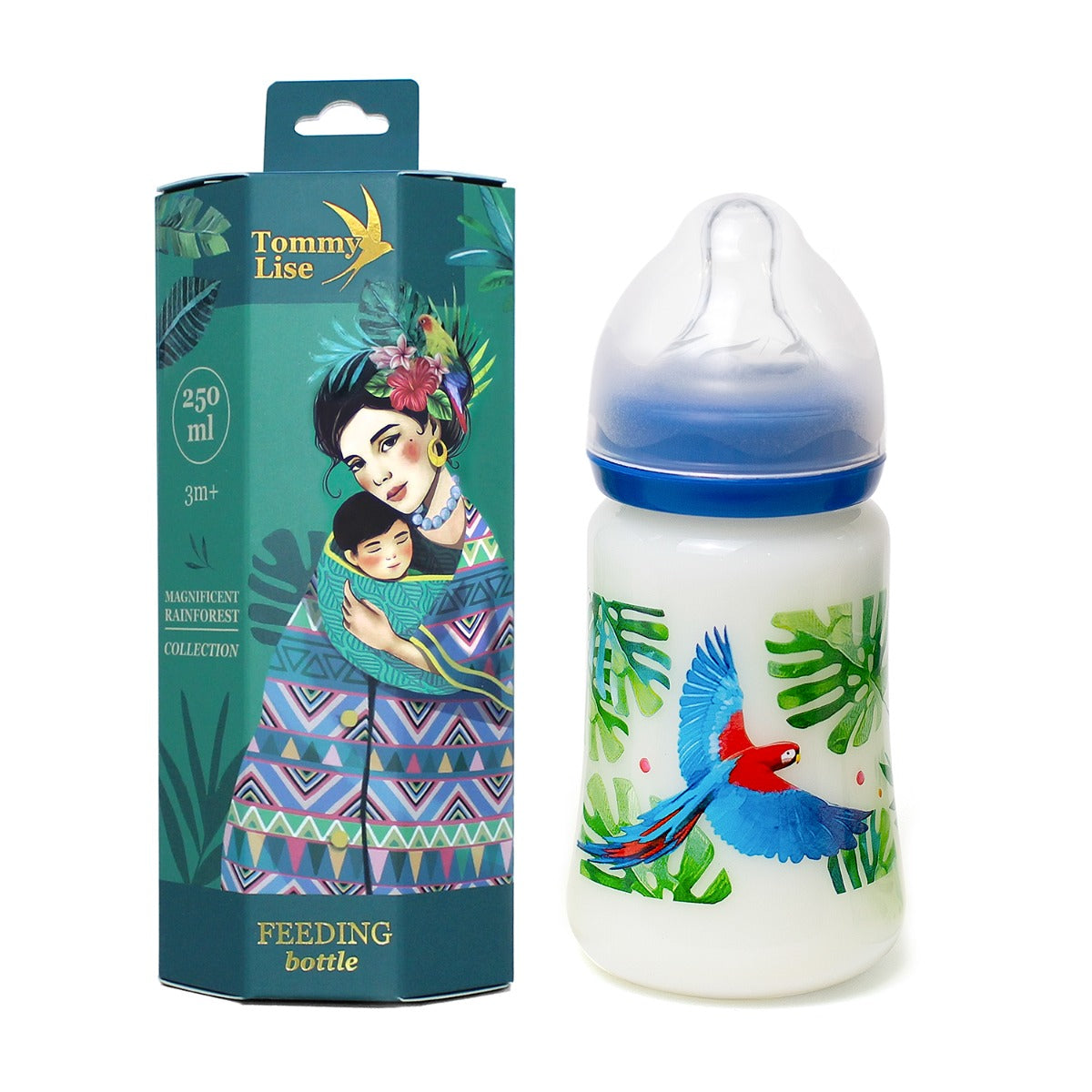 Tommy Lise Feeding Bottle Feathery Mood 250 Ml. Tommy Lise Yallatoys