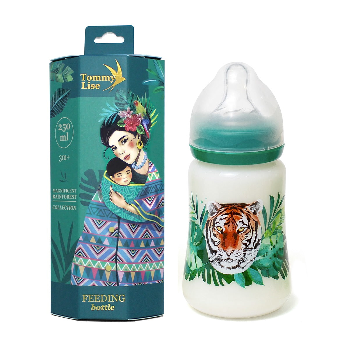 Tommy Lise Feeding Bottle Wild And Free 250 Ml. Tommy Lise Yallatoys