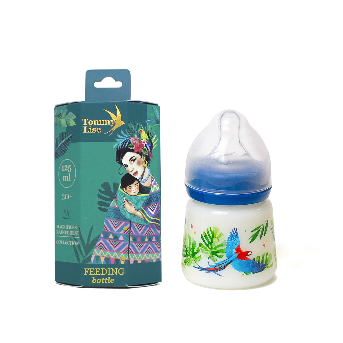 Tommy Lise Feeding Bottle Feathery Mood 125 Ml Tommy Lise Yallatoys