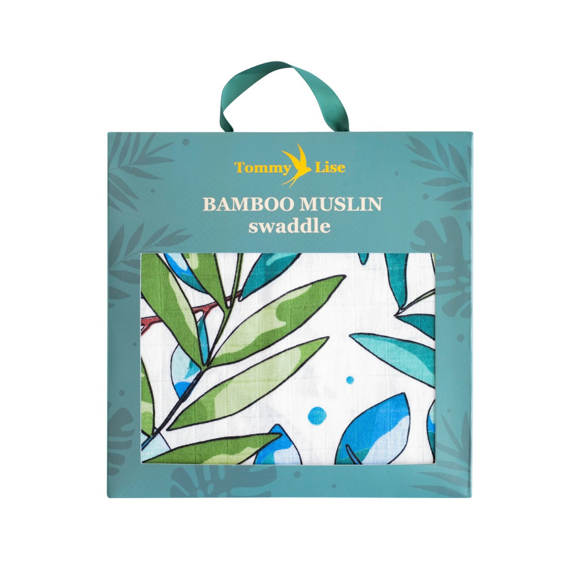 Tommy Lise Muslin Swaddle Dancing Shrub 120X120Cm Tommy Lise Yallatoys