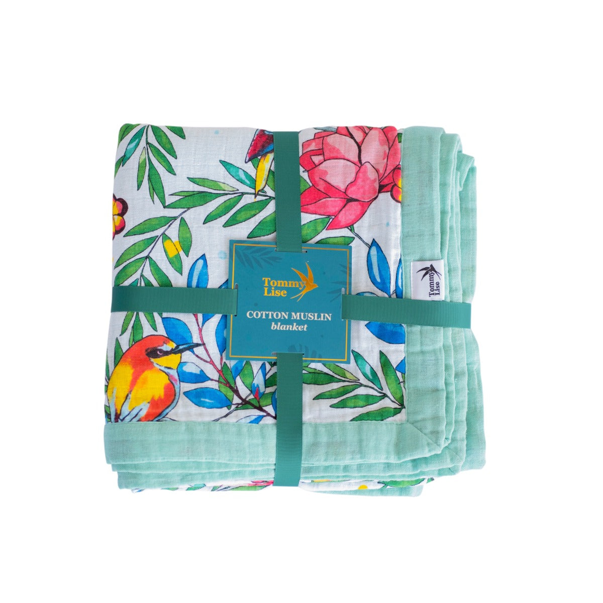 Tommy Lise Baby Blanket Blooming Day 106X106 Cm Tommy Lise Yallatoys