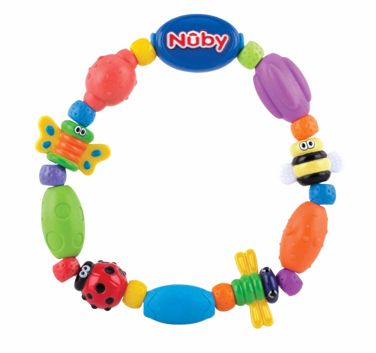Nuby Playful Teething Bracelet Bug A Loopâ„¢ 3M+ Nuby Yallatoys