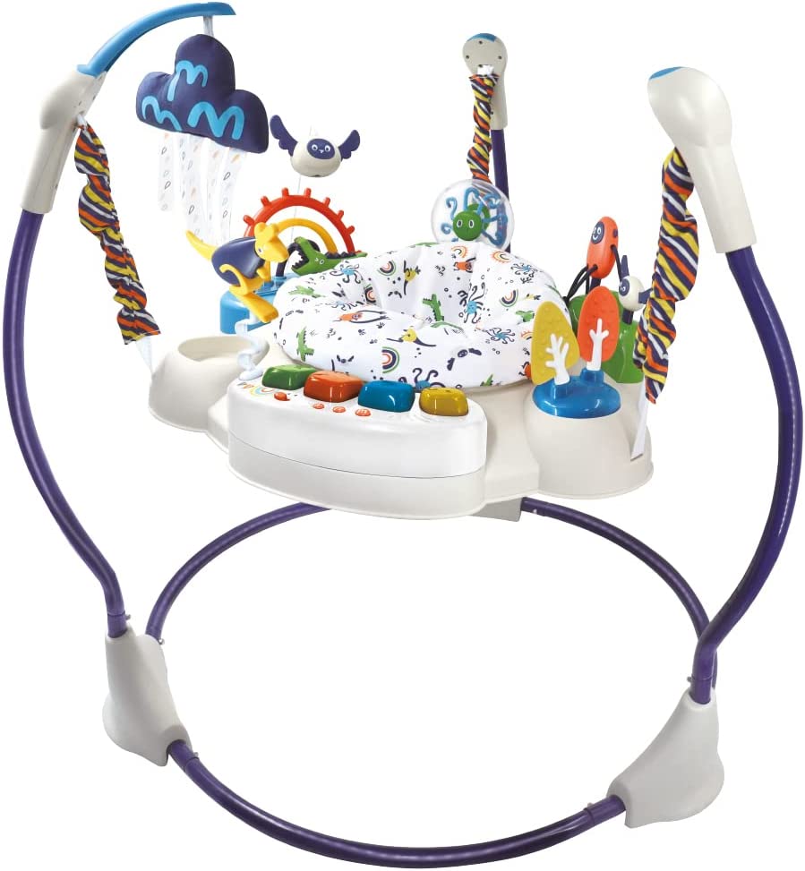 Little Story  Baby Activity Jumper Blue Little Story Yallatoys