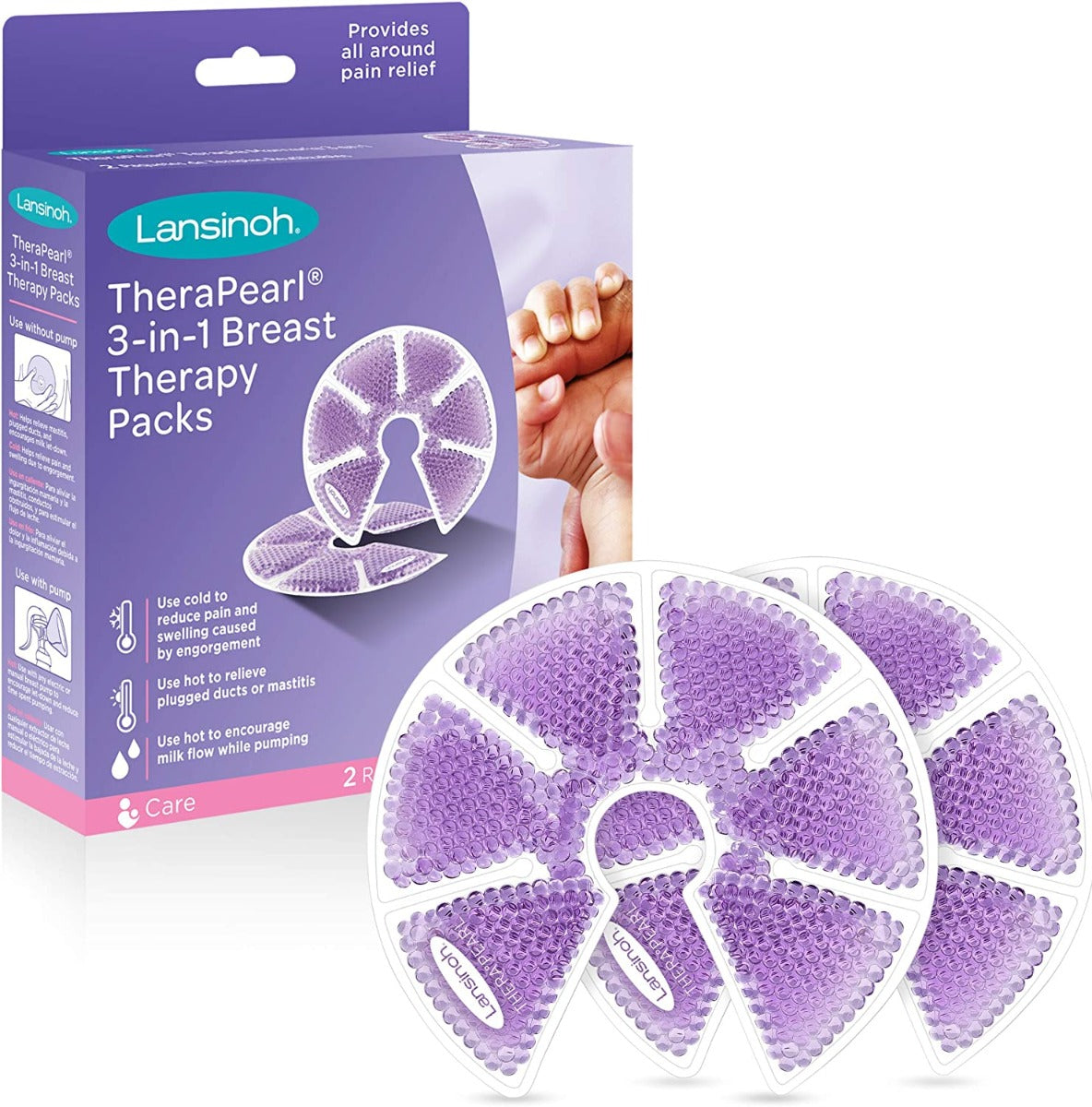 Lansinoh  Therapearl 3In1 Breast Therapy Lansinoh Yallatoys