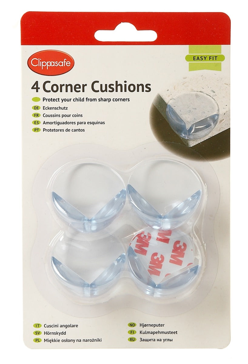 Clippasafe Corner Cushions 4 Pack  New Replaces No.77 Clippasafe Yallatoys