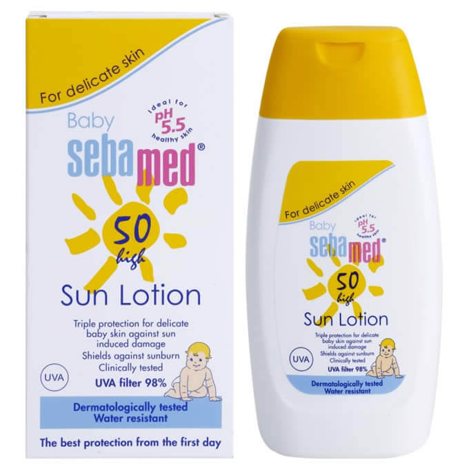 Sebamed Baby Sun Lotion F 50  200Ml Sebamed Yallatoys