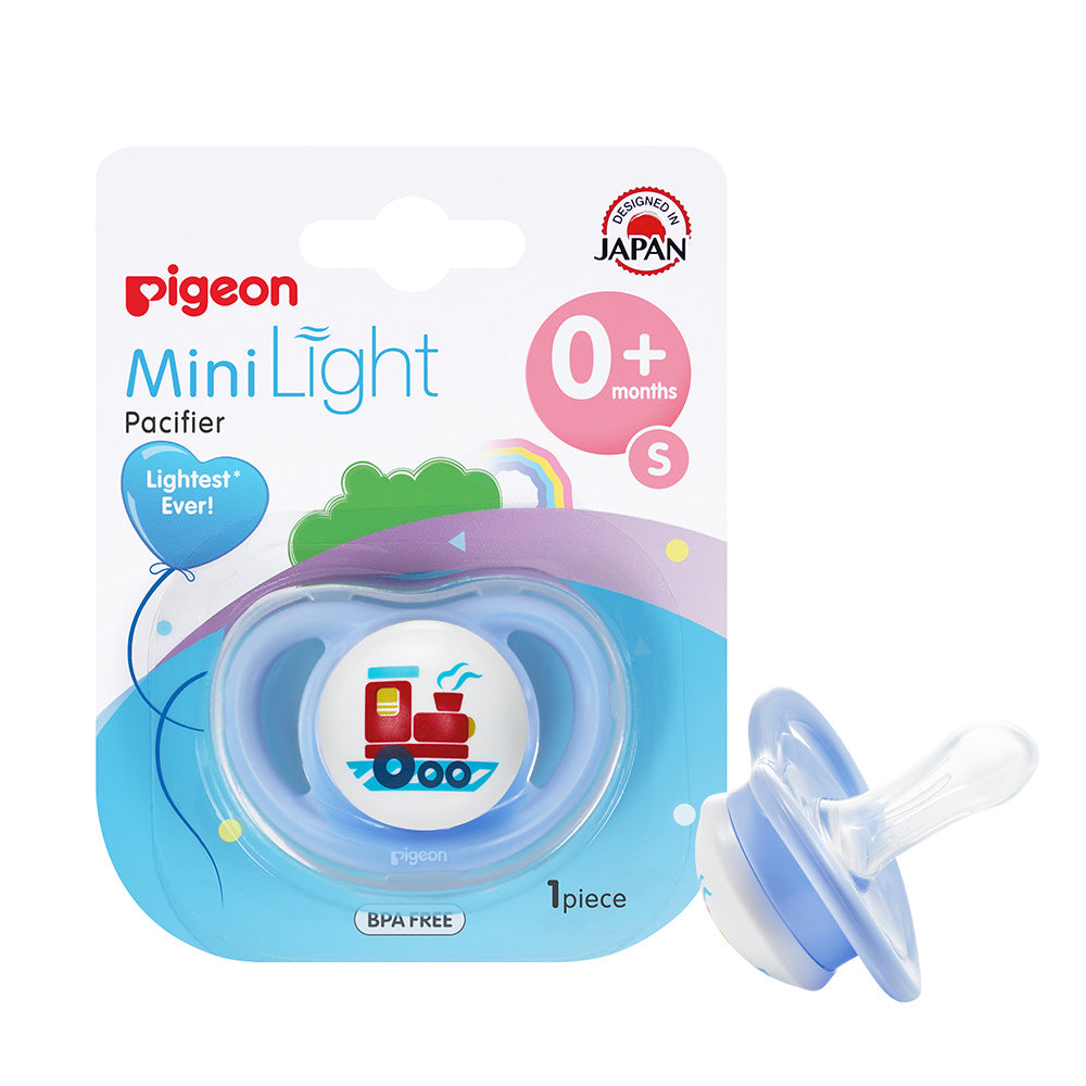 Pigeon Minilight Pacifier Single S  Boy Train Pigeon Yallatoys