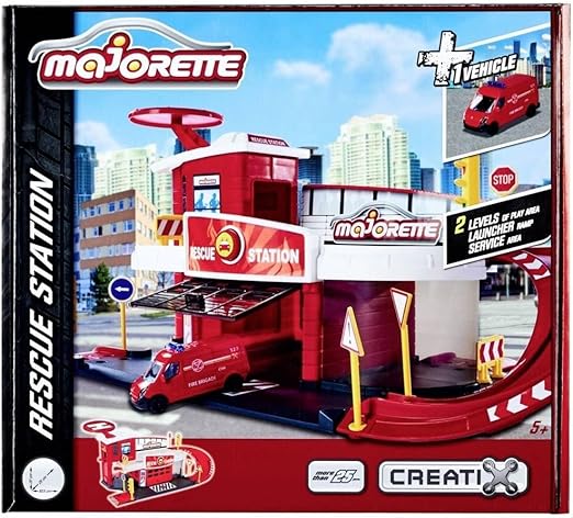 Buy Majorette Creatix Rescue Station & 1 vehicle | Yallatoys.com