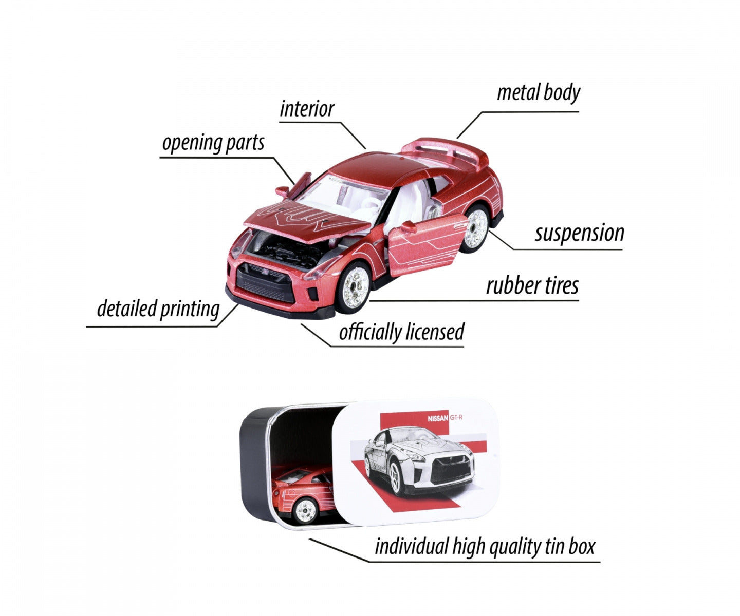 Buy Majorette Vintage Deluxe Car (Sold Separately Subject To Availability) | Yallatoys.com