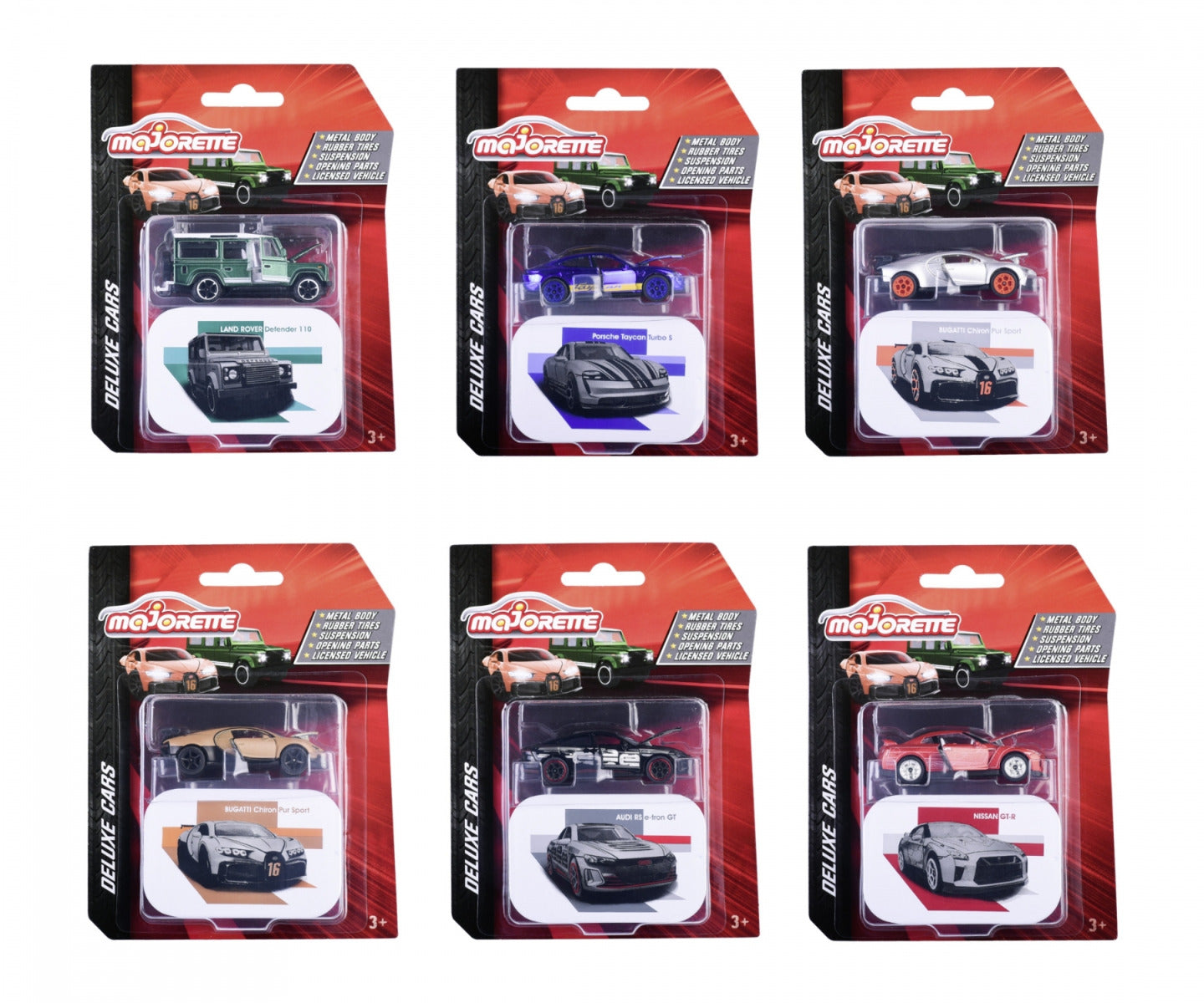 Buy Majorette Vintage Deluxe Car (Sold Separately Subject To Availability) | Yallatoys.com