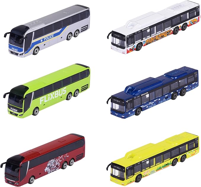 Buy Majorette Man City Bus (Sold Separately Subject To Availability) | Yallatoys.com