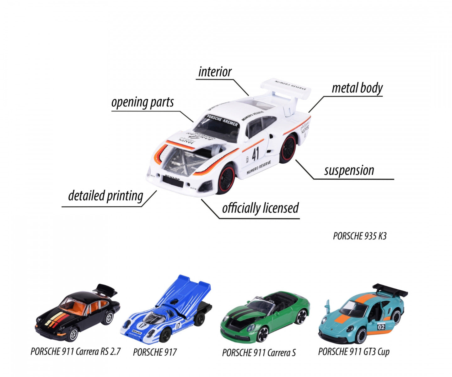 Buy Majorette Porsche Motorsport Gift Pack Car (Sold Separately Subject To Availability) | Yallatoys.com