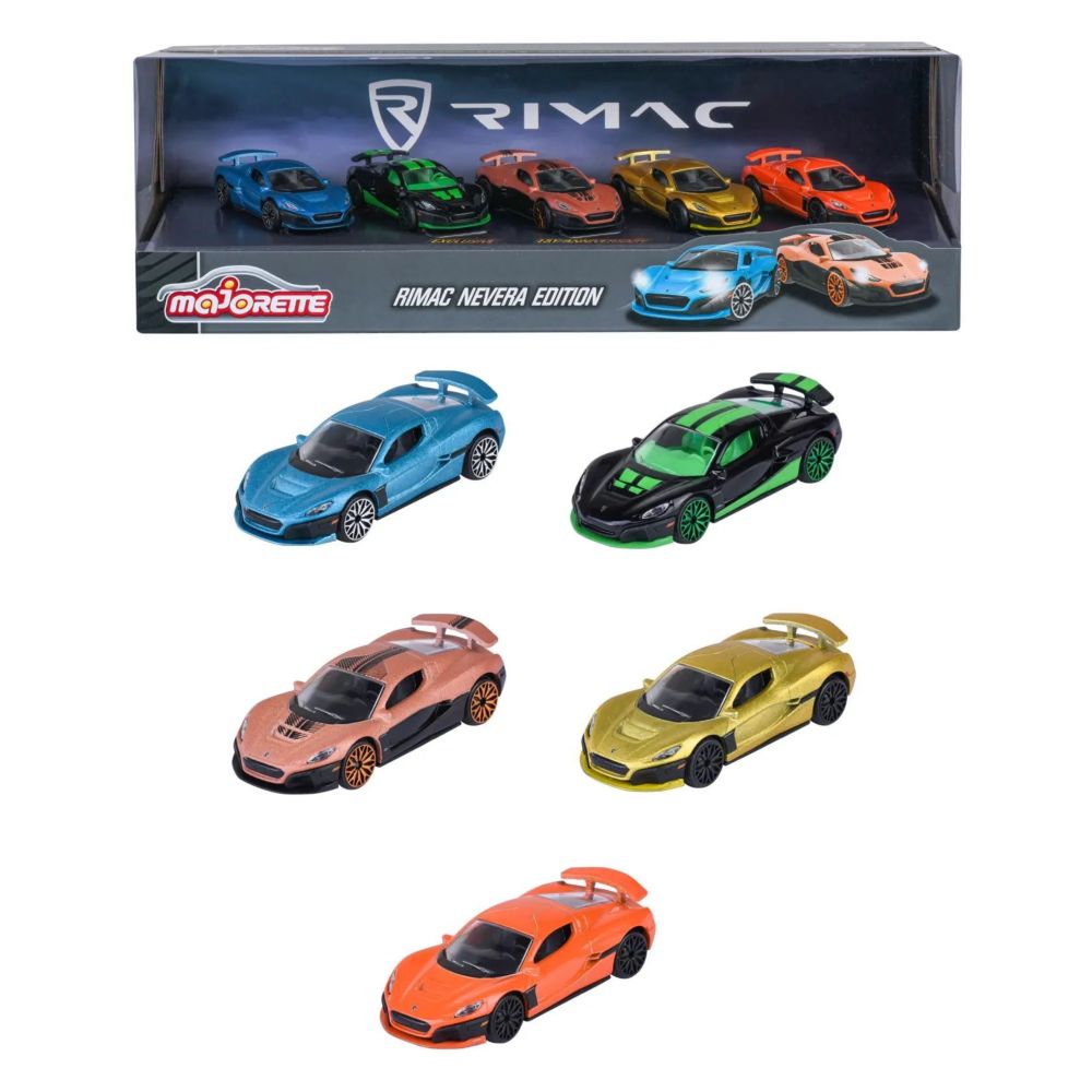 Buy Majorette Rimac Nevera Edition 5 Pieces Giftpack | Yallatoys.com