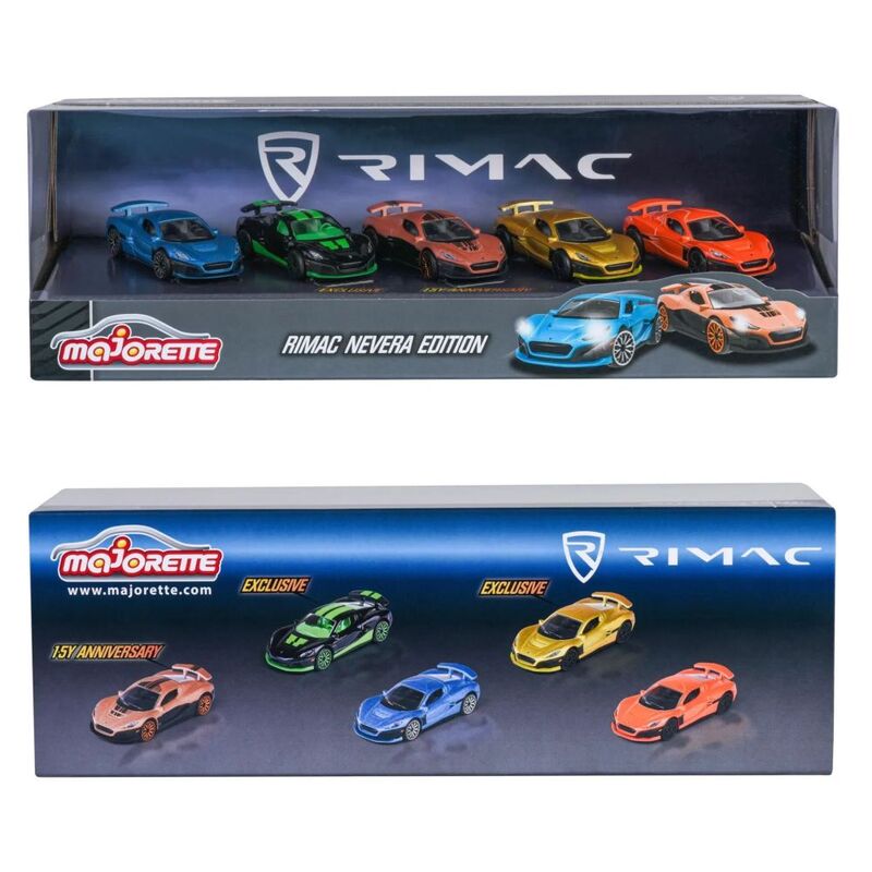Buy Majorette Rimac Nevera Edition 5 Pieces Giftpack | Yallatoys.com