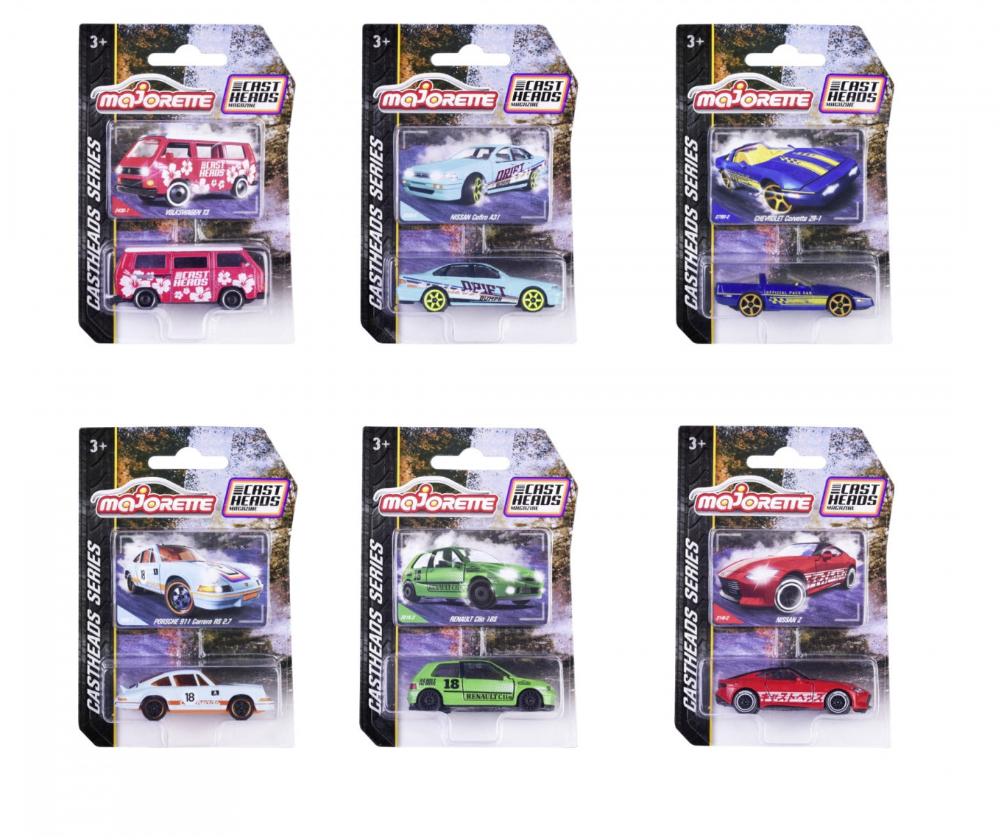 Buy Majorette Cast Heads Series Vehicle (Sold Separately Subject To Availability) | Yallatoys.com