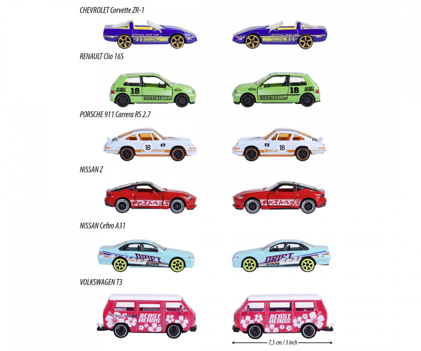 Buy Majorette Cast Heads Series Vehicle (Sold Separately Subject To Availability) | Yallatoys.com