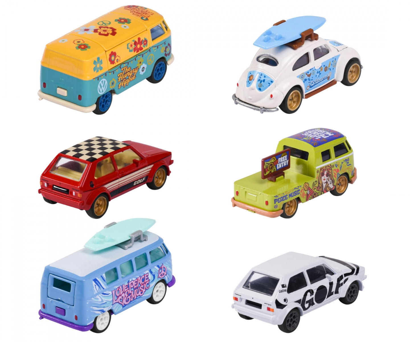Buy Majorette Volkswagen The Originals Deluxe Cars 1 of 6 Random VW Model Cars (Sold Separately Subject To Availability) | Yallatoys.com
