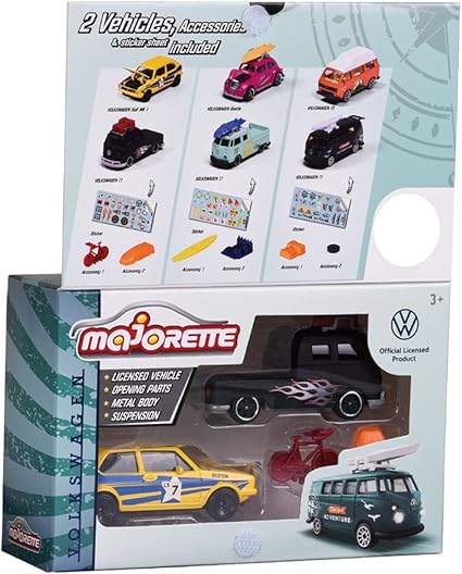 Buy Majorette VW The Originals Racing Set 2pcs | Yallatoys.com