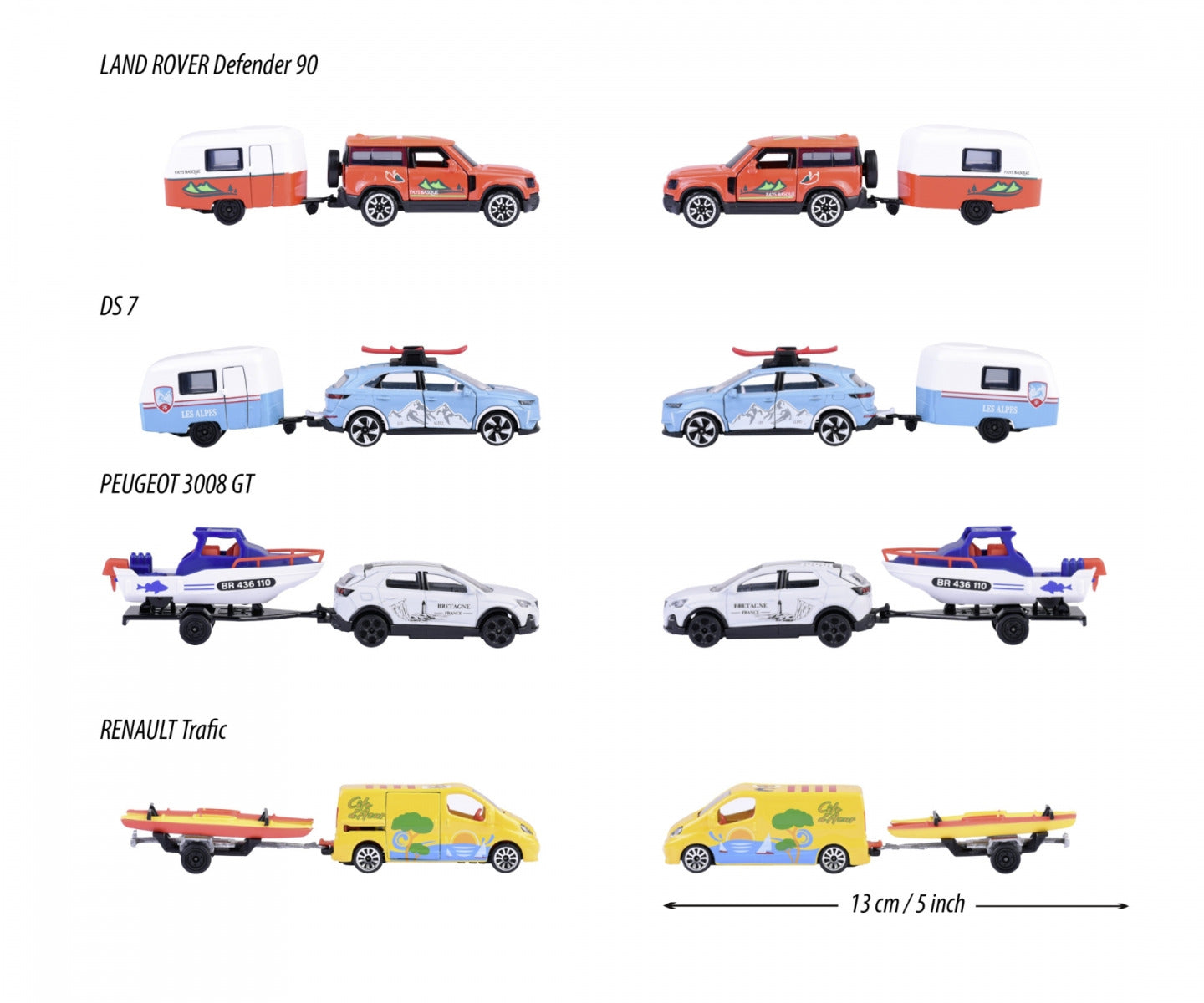 Buy Majorette French Touch Trailer Vehicle (Sold Separately Subject To Availability) | Yallatoys.com
