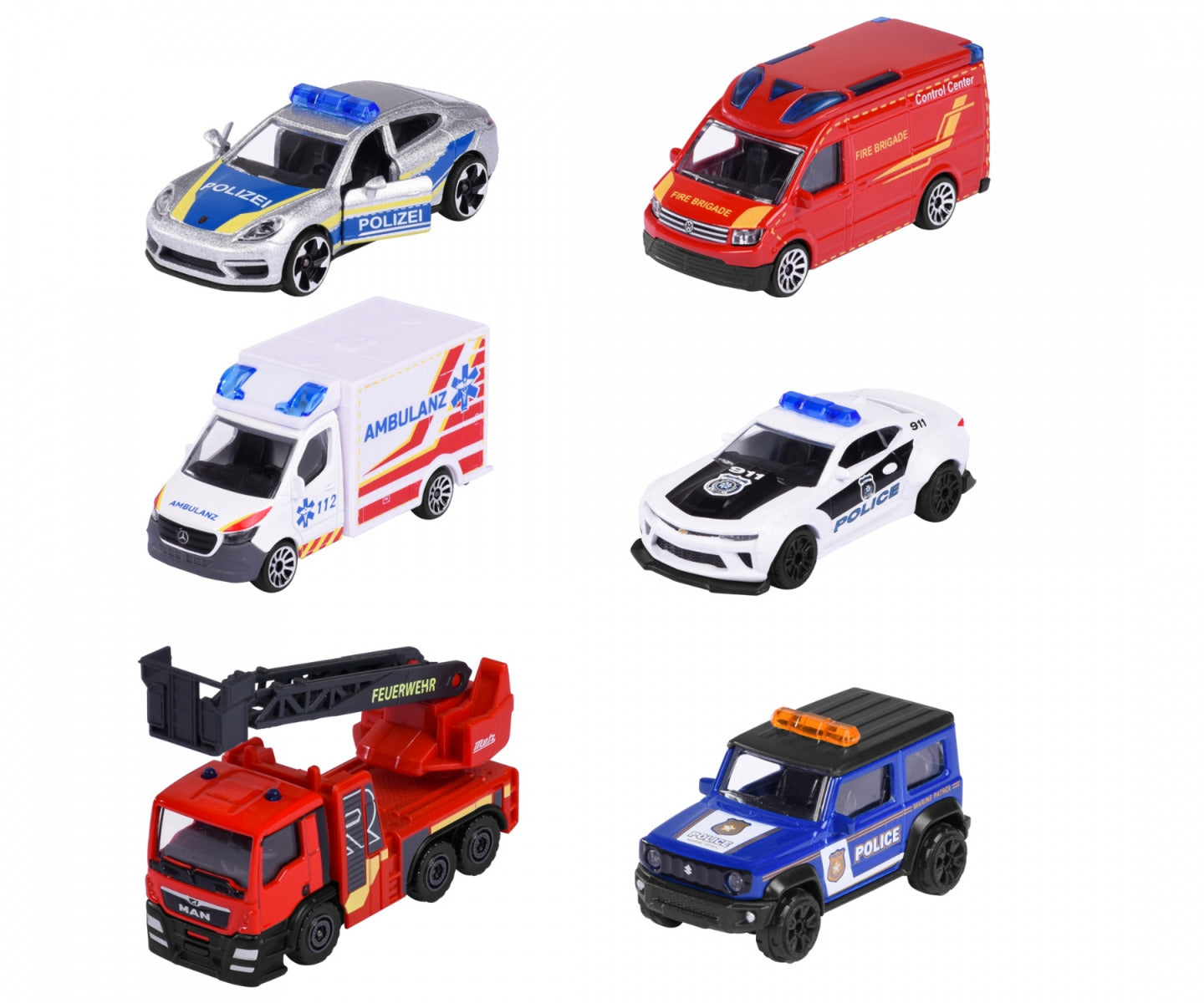 Buy Majorette S O S Vehicle 3pcs Set (Sold Separately Subject To Availability) | Yallatoys.com