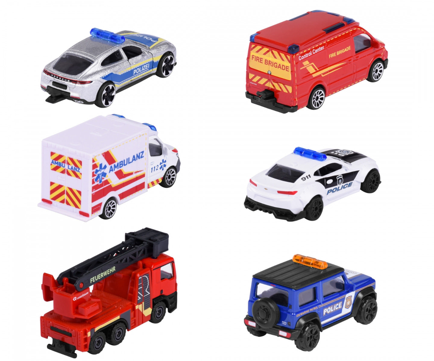 Buy Majorette S O S Vehicle 3pcs Set (Sold Separately Subject To Availability) | Yallatoys.com