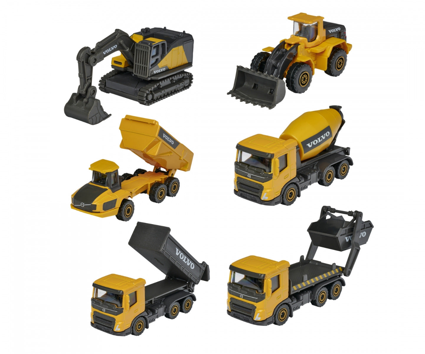 Buy Majorette Volvo Construction Vehicle Series 6 (Sold Separately Subject To Availability) | Yallatoys.com